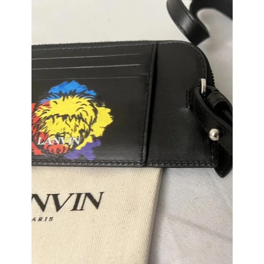 NIB Lanvin x Gallery Dept. Card Holder Lanyard Mother & Daughter Wallet $550.00